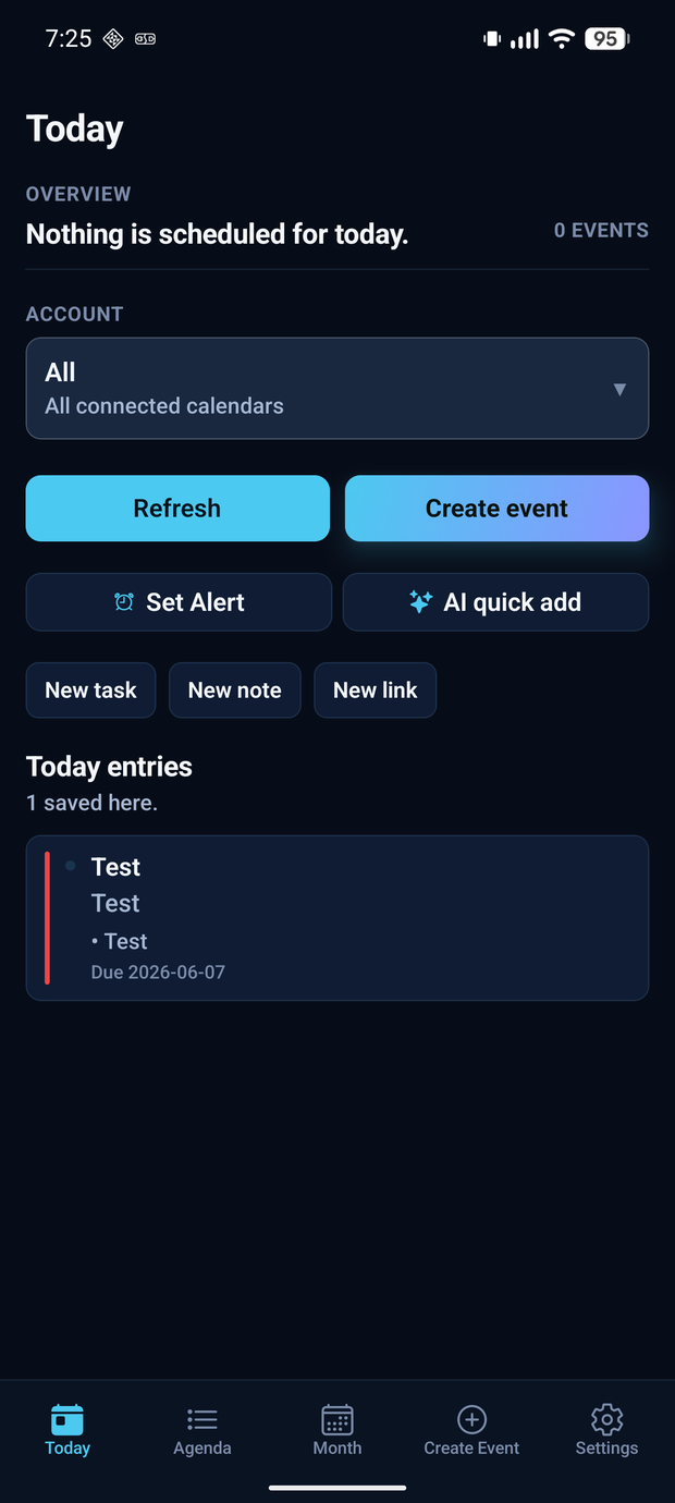 CalyFly Atlantic Blue premium theme