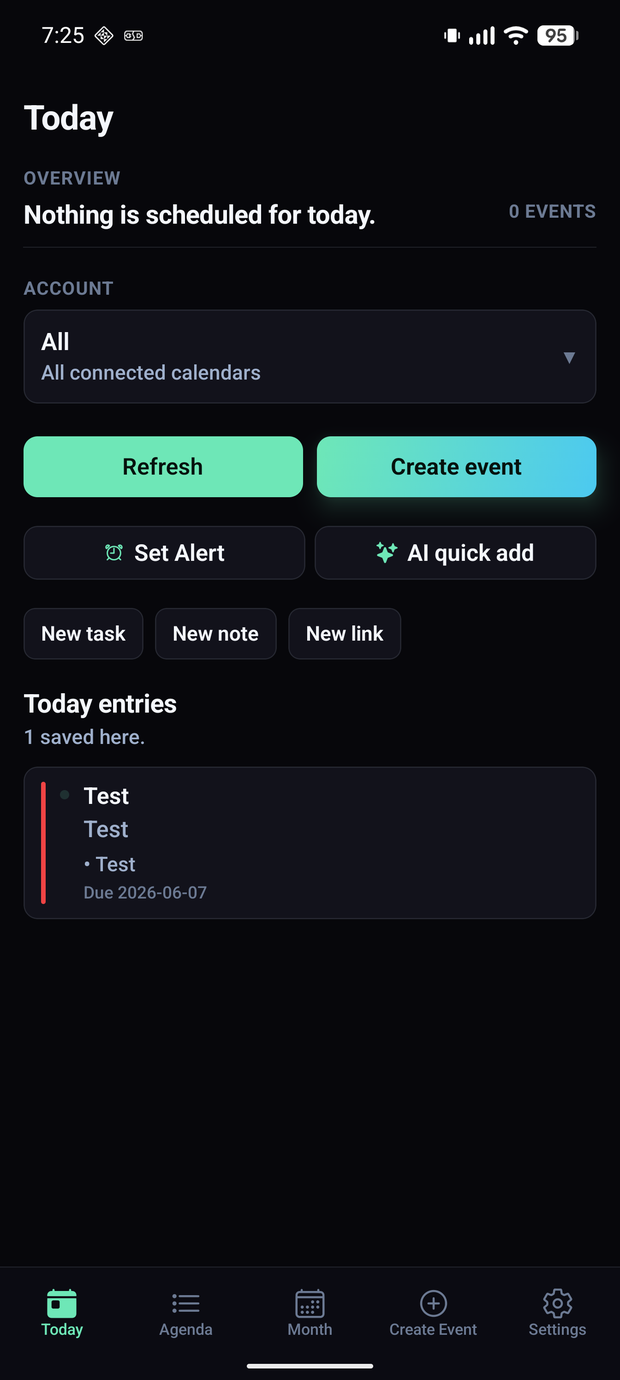 CalyFly Mint Noir premium theme