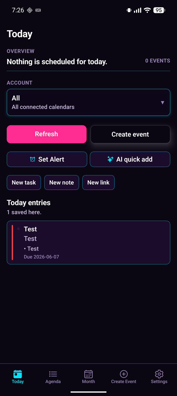 CalyFly Neon / Glow premium theme